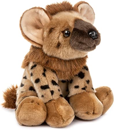 Wildlife Tree 12 Inch Stuffed Hyena Plush Floppy Animal Kingdom Collection