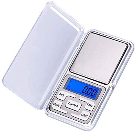 Haobase Pocket Digital Kitchen Scales for Food, Jewellery Gold Herbs - 0.01g to 200g - Auto Calibration - Tare Function