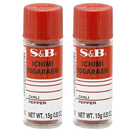 [ Pack of 2 ] S&B Ichimi Togarashi, .52-Ounce Bottle