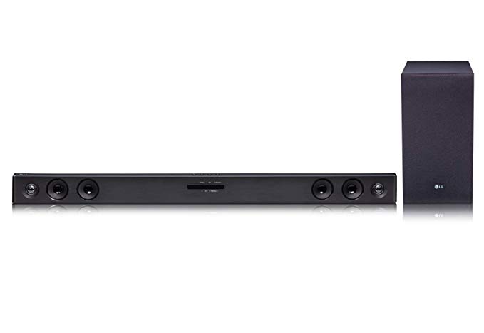 LG SJ3 2.1 Ch Sound Bar with Wireless Subwoofer (Black)