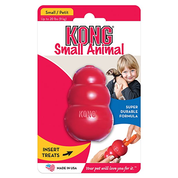 KONG Small Animal KONG, Small, Red