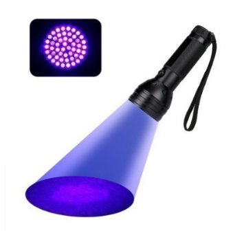 [51 LED UV Light] OxyLED Pet UV Urine & Stain Detector, Blacklight/Flashlight, Find Stains on Clothes, Carpet or Rugs