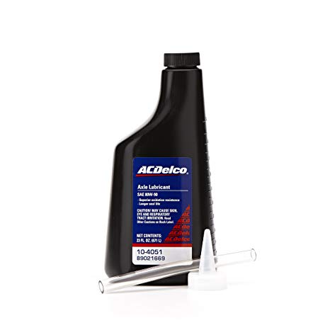 ACDelco 10-4051 GL-5 80W-90 Axle Gear Oil - 23 oz