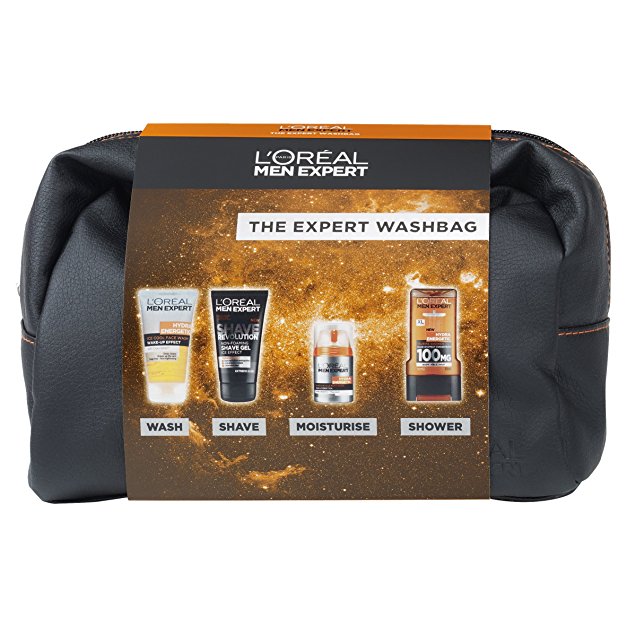 L'Oreal Men Expert The Expert Washbag 4- Piece Gift Set