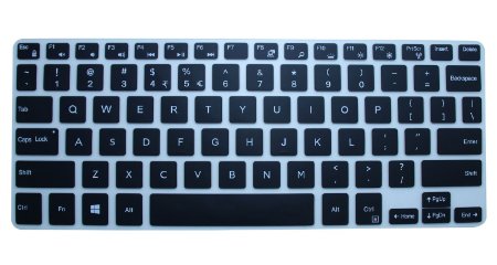 CaseBuy Keyboard Silicone Protector Cover Skin for Dell Inspiron 13-7347 13-7348 13-7352 13-7359 15-7547 15-7548 i7347 i7348 i7352 i7359 i7547 i7548, XPS 13-9343 13-9350 13.3" Series(2015 Model)