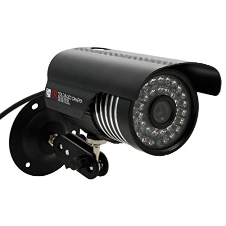 Z ZTDM Digital Cctv Ir Color Ccd 1/4" Cmos 1000tvl 6mm 36-led Ntsc Bullet Camera Ip Surveillance Security Camera Black
