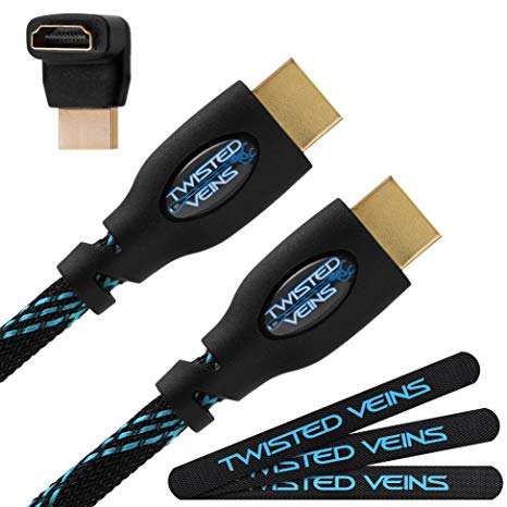 Twisted Veins HDMI Cable, 75 FT, Long High Speed HDMI Cord with Ethernet, Maximum Length Single Piece Cable – a Replacement Option for an HDMI Extension/Extender