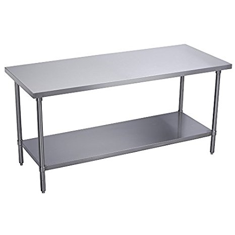 Apex Worktable Stainless Steel Food Prep 24" x 36" x 34" Height - Commercial Grade Work Table - Good For Restaurant, Business, Warehouse, Home, Kitchen, Garage