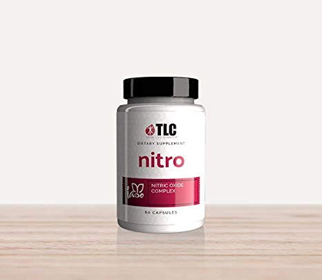 TLC IASO Nitro Nitro Oxide: 3 in 1 Pre-Workout Supplement Supports Muscle Fullness, Vascularity and Pumps | 60 Capsules