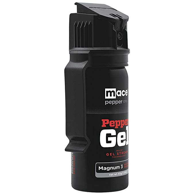 Mace PepperGel® Large 45 Gram UV Marking 10% OC Flip-Top Safety Cap Pepper