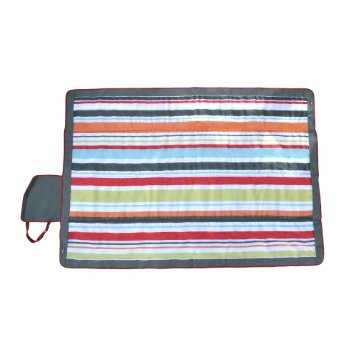 Jj Cole Outdoor Blanket, 7'X'5 Gray/Red