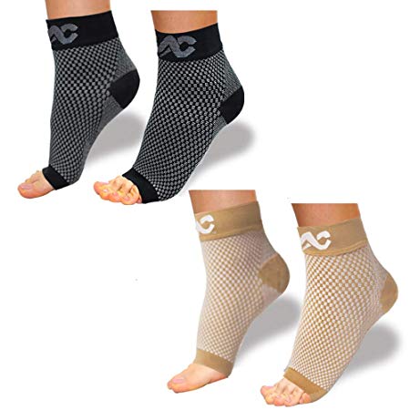 Plantar Fasciitis Socks with Arch Support for Men & Women - Best Compression Socks Foot Sleeves for Aching Feet & Heel Pain Relief