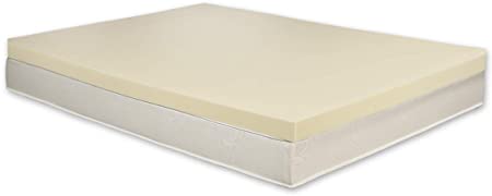 Carousel 100% Orthopaedic Memory Foam Mattress Topper | UK Double | 2" Thick | Made In UK | Fast Delivery