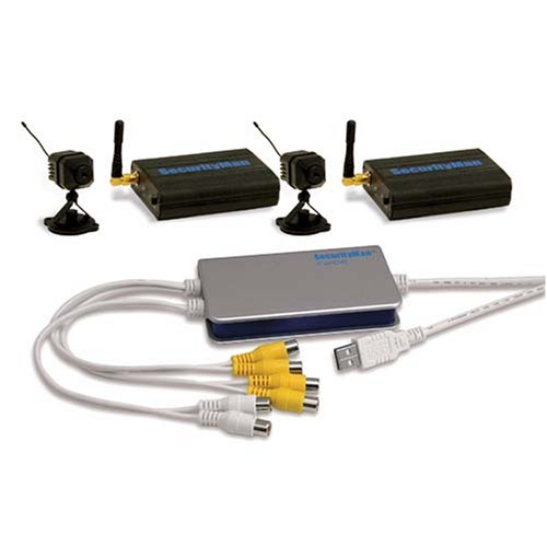 Macally iCamDVR2 Securityman Internet Monitoring System and Video Recording