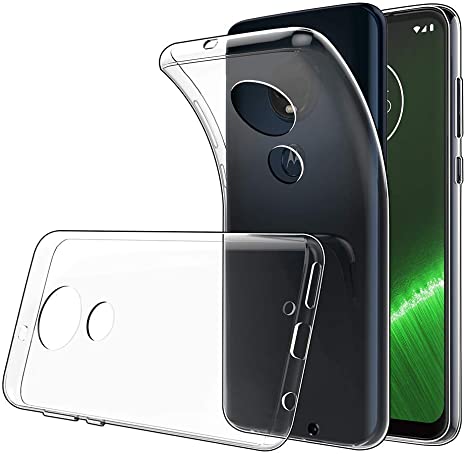 KP TECHNOLOGY Moto G7 Power - Clear Case Ultra Thin Transparent Silicone Gel Cover for Motorola Moto G7 Power (Moto G7 Power, Clear)