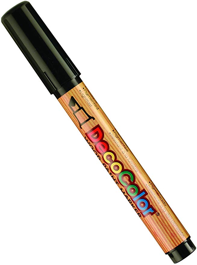 Uchida 320-C-1 Marvy Wood Paint Marker, Black
