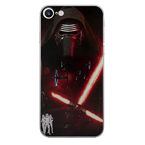 iPhone 6/6s Star Wars Silicone Phone Case / Gel Cover for Apple iPhone 6S 6 / Screen Protector & Cloth / iCHOOSE / Kylo Ren