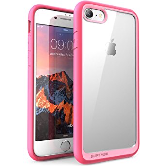 iPhone 7 Plus Case, SUPCASE Unicorn Beetle Style Premium Hybrid Protective Clear Bumper Case [Scratch Resistant] for Apple iPhone 7 Plus 2016 Release (Pink)