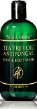 Antifungal Soap w Tea Tree Oil and Active Ingredient Proven Clinically Effective in Athletes Foot Jock Itch and Ringworm Treatment Helps Body Acne and Odor