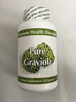Graviola 1000mg Serving Size, 120 Capsules One Bottlec