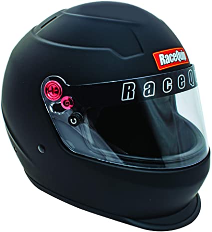 RaceQuip Full Face Helmet PRO20 Series Snell SA2020 Rated Flat Black X-Large 276996