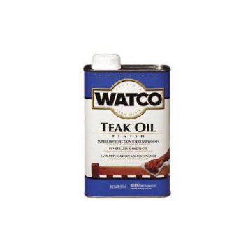 RUST-OLEUM A67141 Watco Quart Teak Oil Finish One-Step Protection