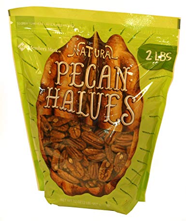 Natural Pecan Havles - 2 lbs. - Approximately 8 cups