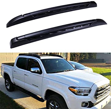 INEEDUP Cross Bars Roof Rack Fit For 2005-2019 for Toyota Tacoma Double Cab OE Style Bolt-On Roof Rack Rail Cross Bar Luggage Cargo Carrier,2-Pack