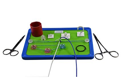 Suture Knot Trainer - Surgical Knot Tying Practice Board - Made in UK - New Release
