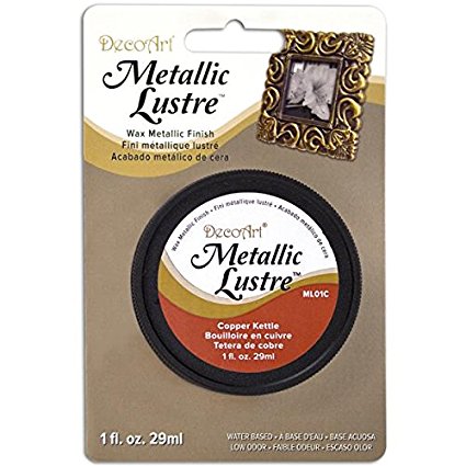 DecoArt Metallic Lustre Wax, 1-Ounce, Copper Kettle