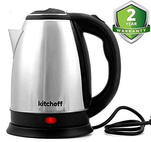 Kitchoff Automatic Stainless Steel Electric 1.8 Litre Kettle for Home & Office(Kl4)