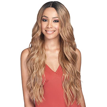 Bobbi Boss Human Hair Blend Lace Front Wig MBLF210 Mora (TT1B/3033)