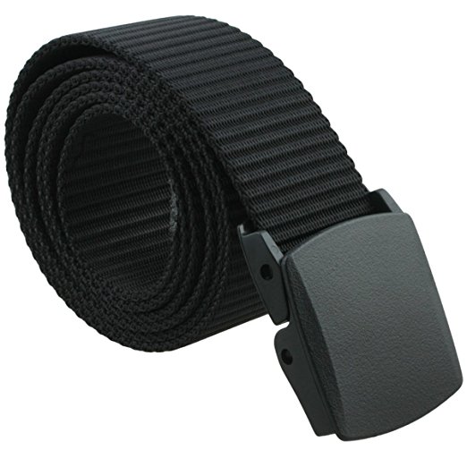 Samtree Nylon Belts for Men,Military Web Tactical Belt Automatic Plastic Buckle
