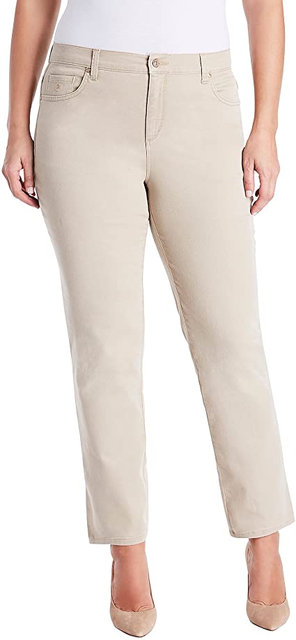 GLORIA VANDERBILT Women's Classic Amanda High Rise Tapered Jean