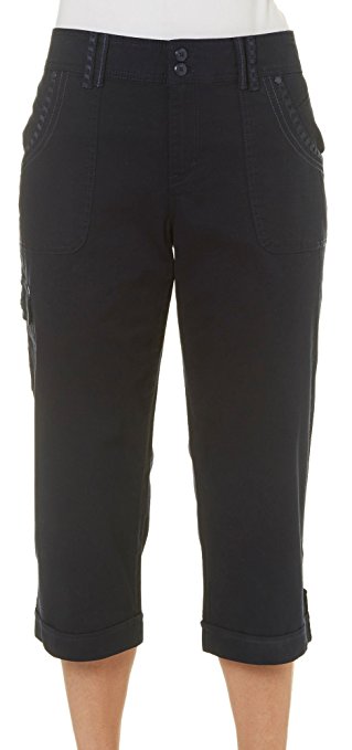 Gloria Vanderbilt Stretch Featherweight Twill Capris