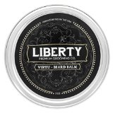 Beard Balm for The Modern Gentleman by Liberty Premium Grooming Co 8251 Premier Eucalyptus Whisker Softener and Conditioner w Natural Blend Of Essential Oils for Your Goatee Mustache and More