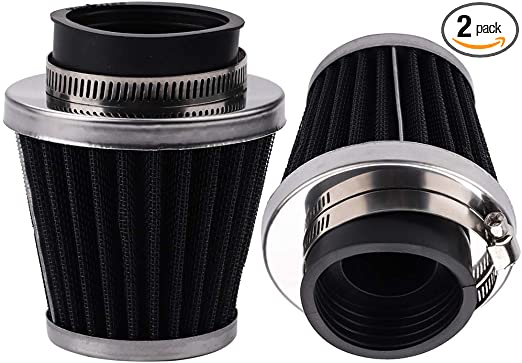 Alibrelo 44mm Air Filter Replacement for Gy6 150cc Scooter Moped ATV Quad Go Kart Buggy