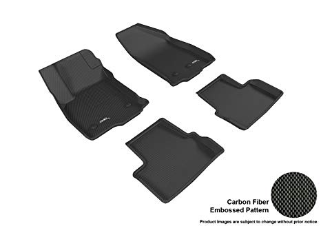 3D MAXpider L1CH07901509 Black All-Weather Floor Mat Select Chevrolet Volt Models Complete Set