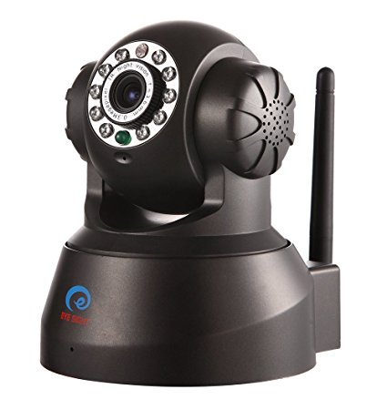 EYE SIGHT ES-IP609IW Indoor Pan Tilt MJPEG Surveillance P2P IP Camera (Black)