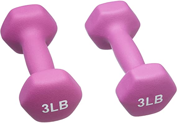 Amazon Basics Neoprene Dumbbell Hand Weights