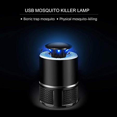 Weltime Electronic Led Mosquito Killer Lamps Super Trap Mosquito Killer Machine for Home Insect Killer Mosquito Trap Machine Eco-Friendly Baby Mosquito Insect Repellent Lamp (Multicolor)