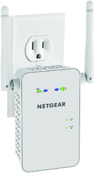 NETGEAR AC750 Dual Band Gigabit Wi-Fi Range Extender EX6100