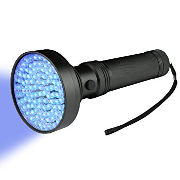 UV Black Light Flashlight 100 LED Pet Urine Detector Light Handheld