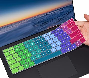 Colorful Keyboard Cover for Microsoft Surface Laptop 5 13.5" & 15", Surface Laptop 4 13.5" & 15", Surface Laptop 3 13.5" and 15 inch/Surface Book 3 13.5 and 15 inch, Rainbow