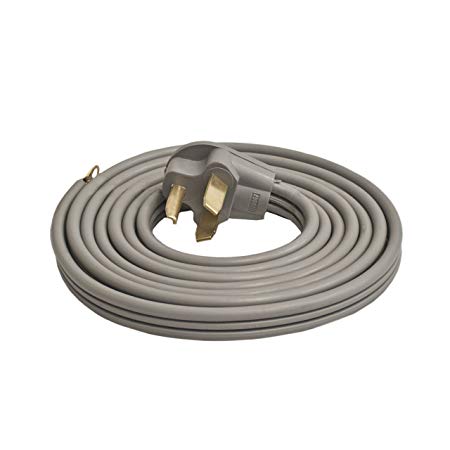 ALEKO WDC3W30A10 ETL 10-Foot Heavy Duty 3-Wire Dryer Cord, 30A