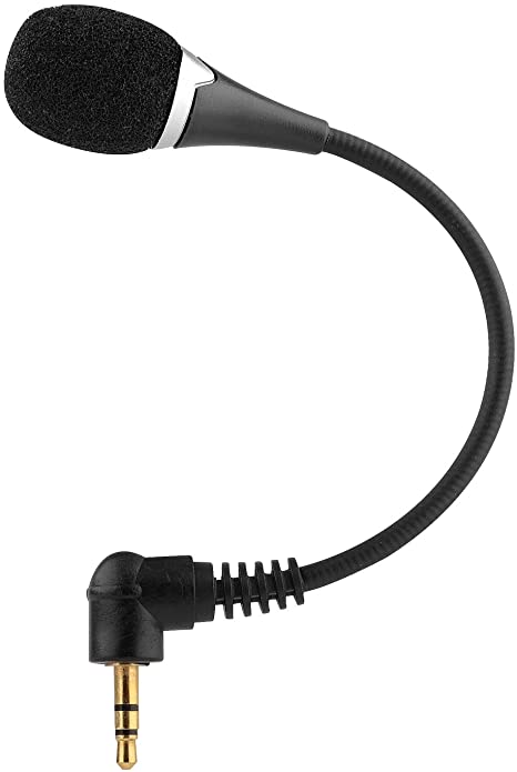 Insten VOIP/SKYPE Mini Flexible Microphone for VOIP/SKYPE - Black