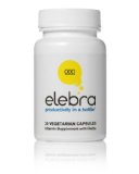 Elebra Productivity in a Bottle w Phosphatidylserine Huperzine A and More Veggie Pills  Supports Focus and Concentration