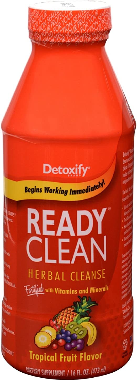 Detoxify Ready Clean Herbal Natural Tropical -- 16 fl oz