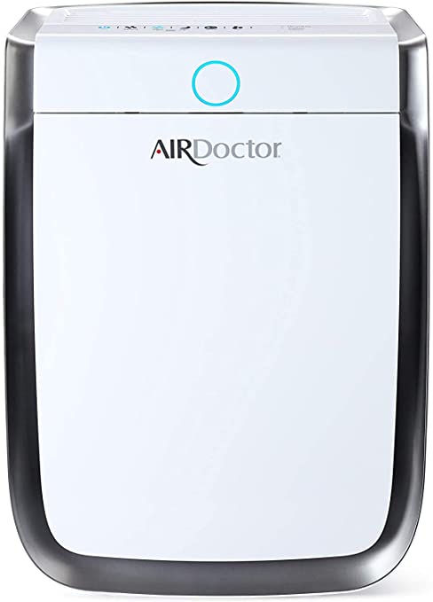 AIRDOCTOR 4-in-1 Air Purifier UltraHEPA, Carbon & VOC Filters Cleaner Sensor Automatically adjusts Filtration to air Quality! Portable. Quiet. Captures Particles 100x Smaller Than Ordinary HEPA (UK)