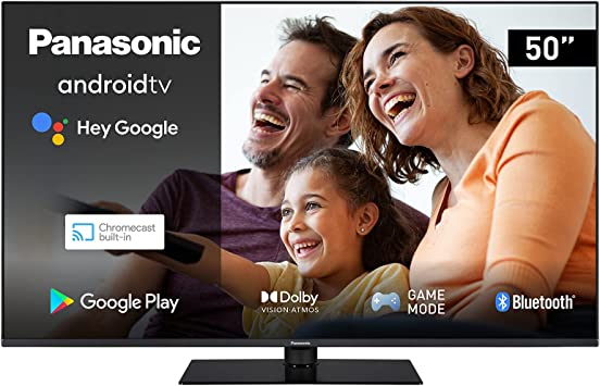 Panasonic 50 inch LX650 Android TV with Dolby Vision, Dolby Atmos and Voice Control, Compatible with Ok Google and Alexa